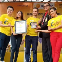 Nirina Zubir saat ditemui di kawasan Kota Tua, Jakarta Barat, Minggu (29/9/2019)