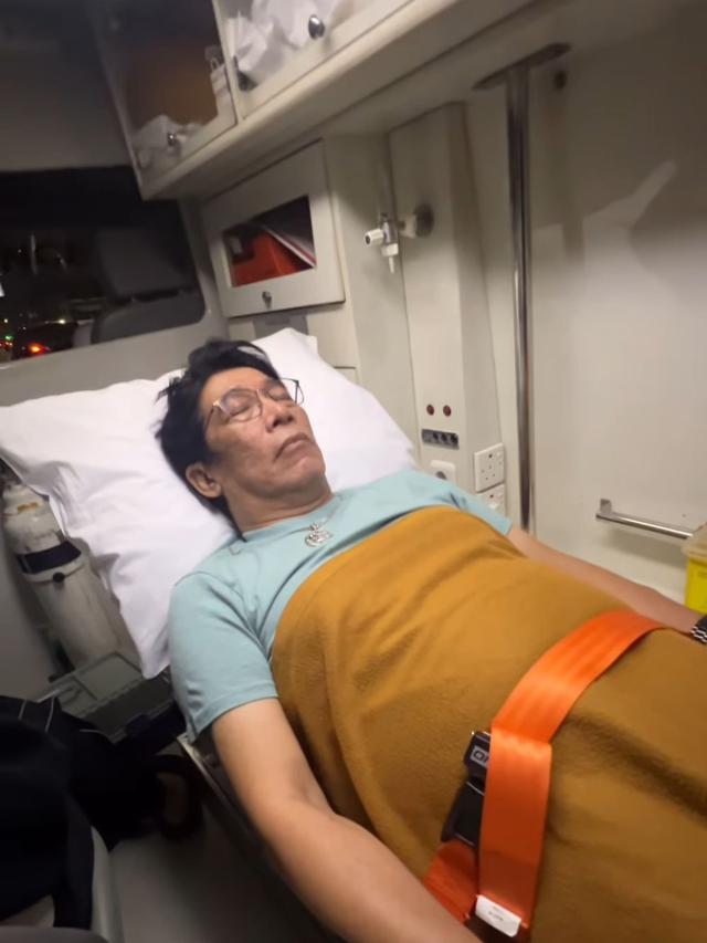 7 Potret Parto Partio Dilarikan ke Rumah Sakit dan Jalani Operasi Usai Liburan