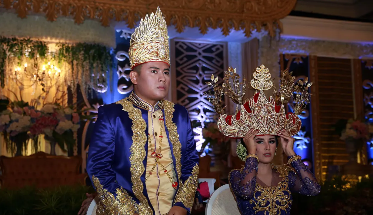 "Yang (honeymoon) kedua pengen ke Eropa. Rencana akhir Mei sampai pertengahan Juni. Karena pengennya mau sekalian nonton konser Coldplay. Kami ngefans ama mereka," ujar Selena di Balai Sudirman. (Deki Prayoga/Bintang.com)