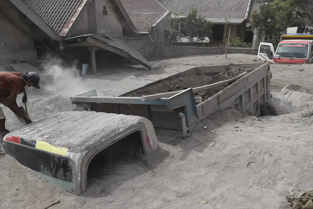 FOTO: Yang Tersisa dari Amukan Erupsi Gunung Semeru