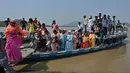 Fase ketiga pada 7 Mei 2024 digelar di 94 wilayah termasuk wilayah selatan India. Dan untuk fase keempat akan berlangsung 13 Mei 2024 yang diadakan di 96 wilayah. (Biju BORO/AFP)