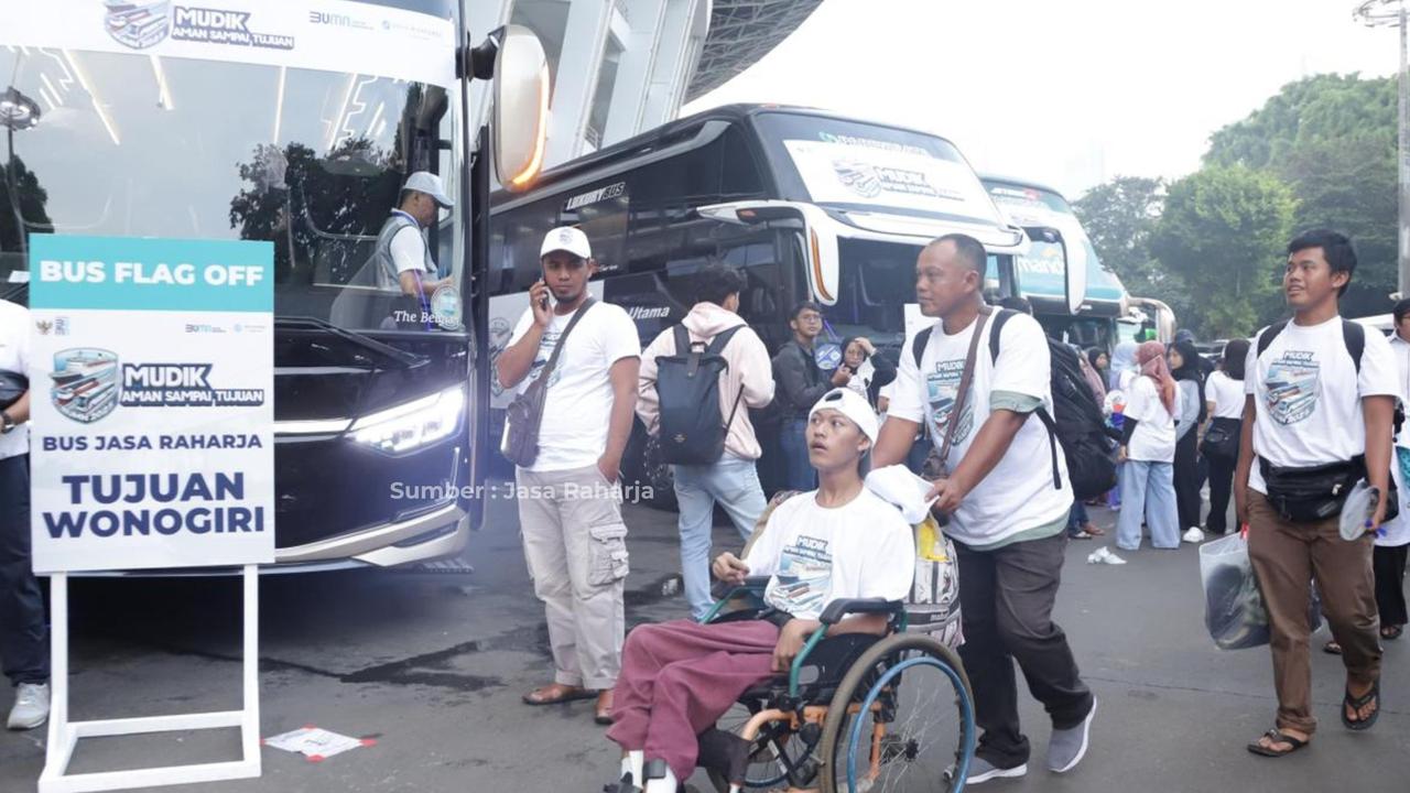 Jadwal Mudik Gratis BUMN 2026 buat 23.500 Pemudik, Jasa Raharja Siapkan Bus Khusus Disabilitas