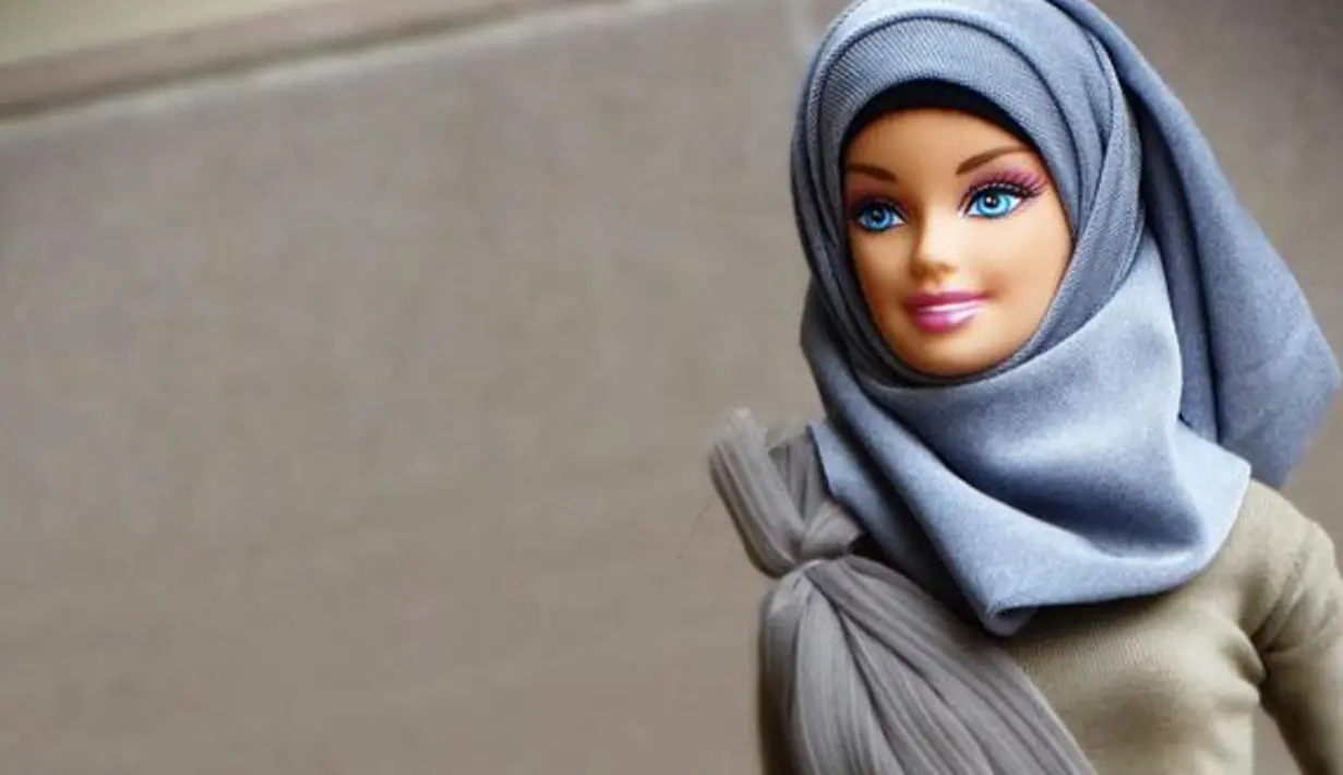 Barbie, boneka cantik ini menjadi mainan idola anak-anak perempuan. Kini, hadir boneka sejenis yang tampil mengenakan pakaian ala muslimah, yang diberi nama Hijarbie. (instagram.com/hijarbie) 