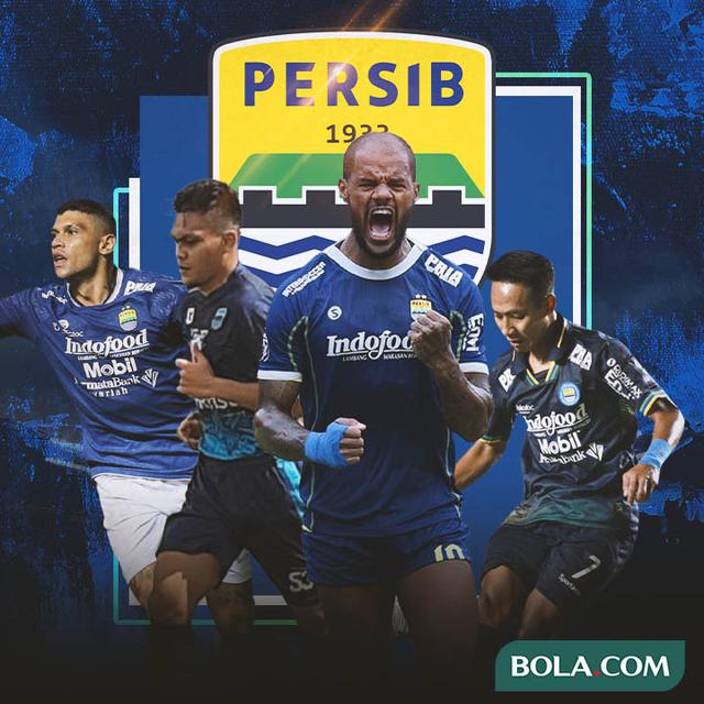 Persib Bandung - Beckham Putra Nugraha, Rachmat Irianto, Ciro Alves, David da Silva