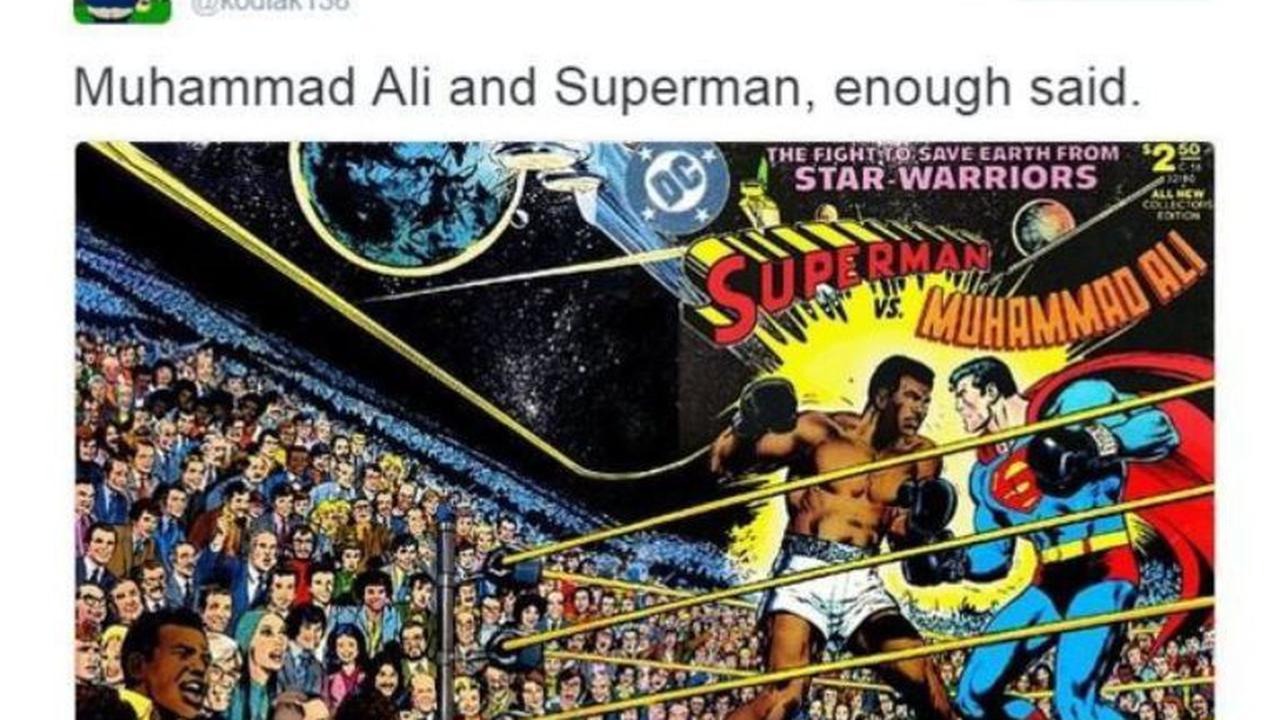 Kisah Saat Muhammad Ali 'Lawan' Superman