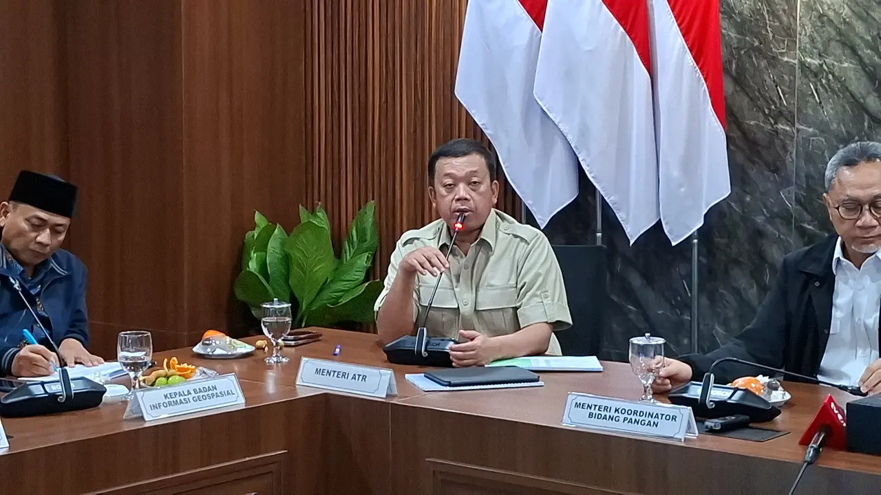 Menteri ATR/BPN, Nusron Wahid. (Foto: Liputan6.com/Arief RH)