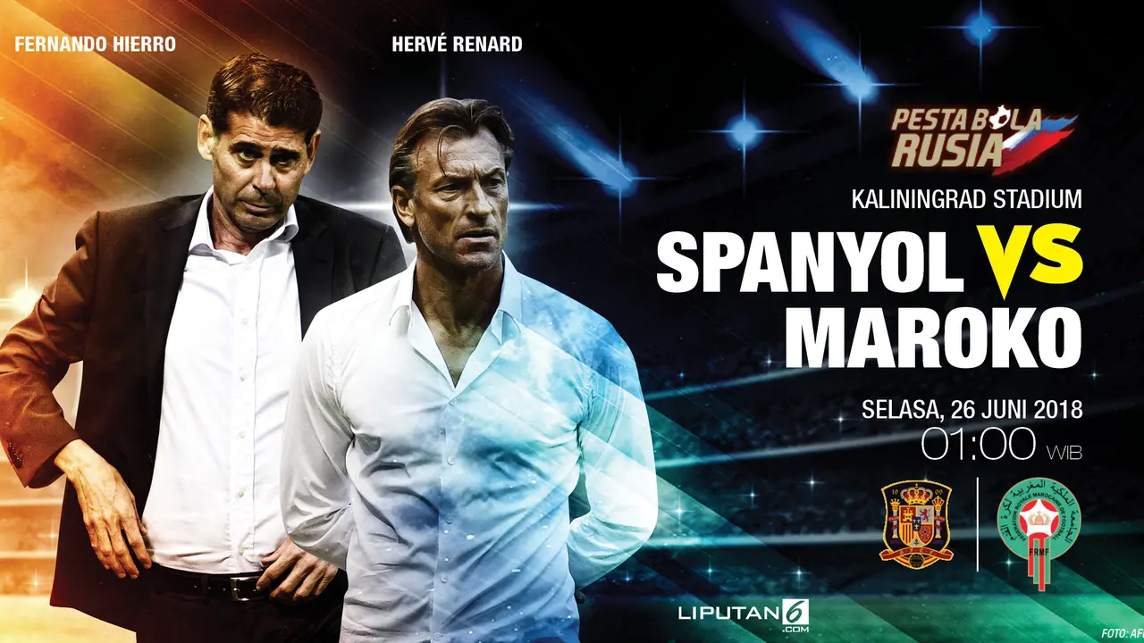 Prediksi Spanyol vs Maroko