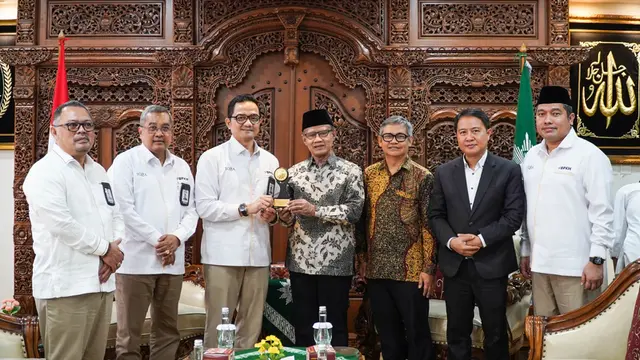 Badan Pengelola Keuangan Haji (BPKH) mengunjungi Kantor Pimpinan Pusat (PP) Muhammadiyah di Jakarta (Istimewa)