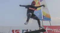 Bunga Nyimas Sumbang Perunggu dari Skateboard Asian Games 2018
