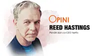 Reed Hastings, Pendiri dan co-CEO Netflix. Liputan6.com/ Triyasni