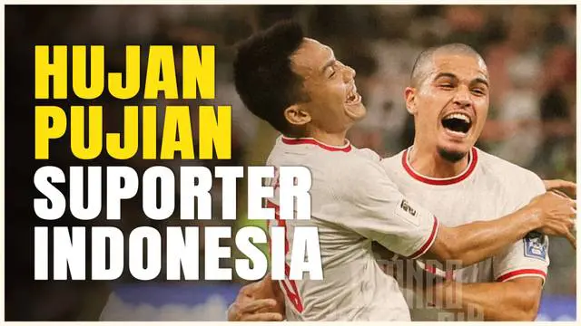 VIDEO: Komentar Suporter Soal Laga Timnas Indonesia Vs Arab Saudi, Semuanya Positif!