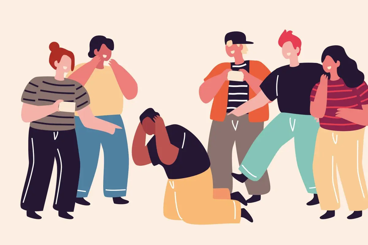 Ilustrasi kenakalan remaja, bullying