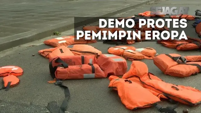 SEJAGAT: Demo Protes Para Pemimpin Negara Eropa
