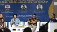 Guru Besar Fakultas Hukum Universitas Indonesia Harkristuti Harkrisnowo pada acara seminar "Penerapan Pidana Kerja Sosial: Potensi Keberhasilan dan Kegagalan" di FH UKI Cawang, Jakarta Timur. (Istimewa)