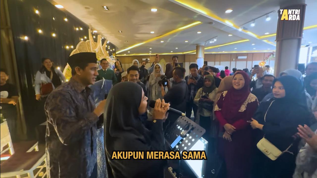 Hatna Danarda Suami Tantri Kotak Deg-degan dan Keringat Dingin saat Akan Tampil di Acara Pernikahan 'Nyanyi Depan Presiden Udah'