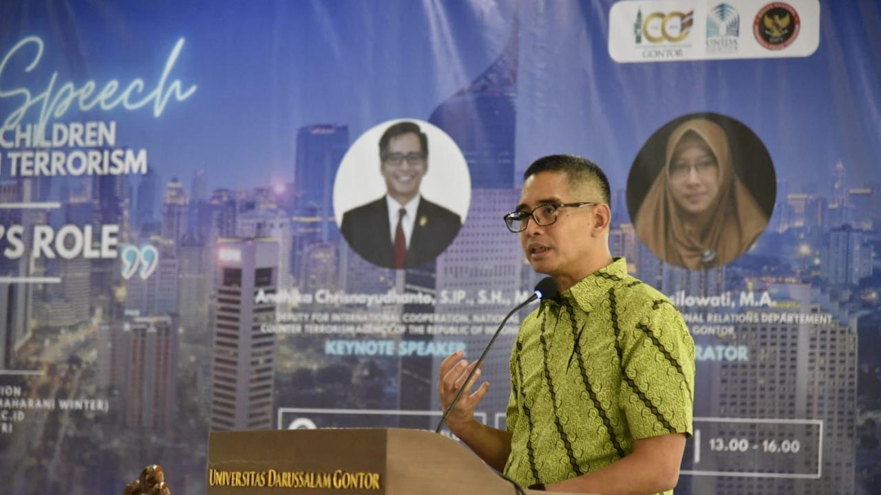Deputi Kerja Sama Internasional Badan Nasional Penanggulangan Terorisme (BNPT), Andhika Chrisnayudhanto (Istimewa)