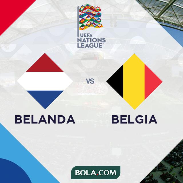 Cover prediksi UEFA Nations league: Belanda Vs Belgia