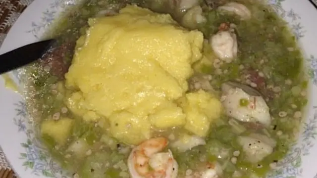 Giambo, salah satu makanan khas Aruba