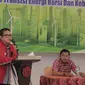 Anggota Komisi VI DPR RI Sony T Danaparamita  lakukan sosialisasi Proses Transisi Energi Bersih Yang Berkelanjutan (Istimewa)