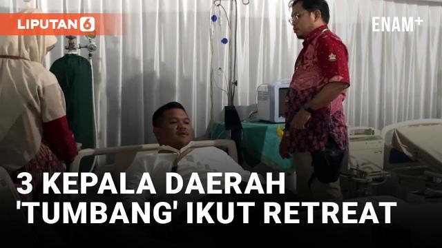 Kelelahan Retreat, 3 Kepala Daerah Dibawa ke Rumah Sakit