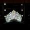 Miss Universe Catriona Gray dan Pascal Mouawad mengungkap mahkota Miss Universe baru pada 5 Desember 2019 di Marriott Marquis di Atlanta, GA. Dirancang oleh perhiasan mewah Mouawad, mahkota itu dibuat dari emas 18 karat, handset dengan lebih dari 1.770 berlian termasuk berlian kenari emas berpotongan perisai di bagian tengah yang megah dengan berat 62,83 karat. (MARCUS INGRAM / GETTY IMAGES NORTH AMERICA / GETTY IMAGES VIA AFP)
 