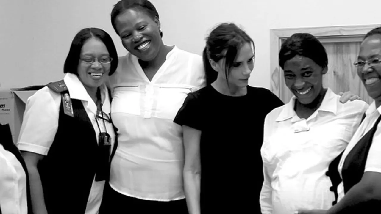 Victoria Beckham HIV Campaign South Africa