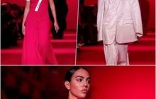 FOTO: Uniknya Peragaan Busana Oversize di Paris Fashion Week, Ada Baju Loreng hingga Pacar Cristiano Ronaldo