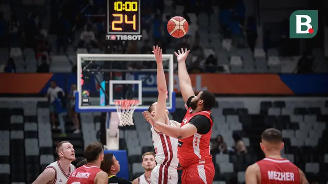 Timnas Basket Latvia vs Lebanon - Piala Dunia FIBA 2023