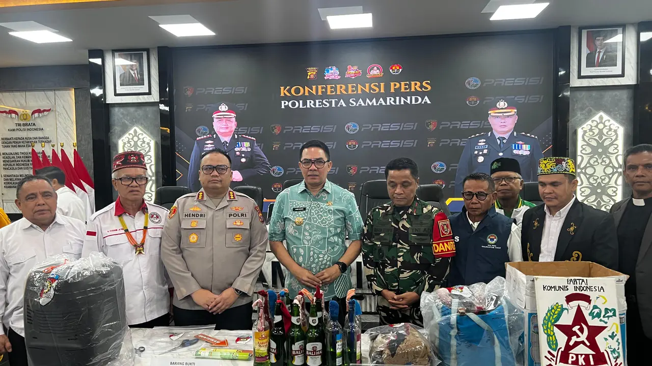 Polisi Gagalkan Rencana Aksi Demo Anarkis di Samarinda