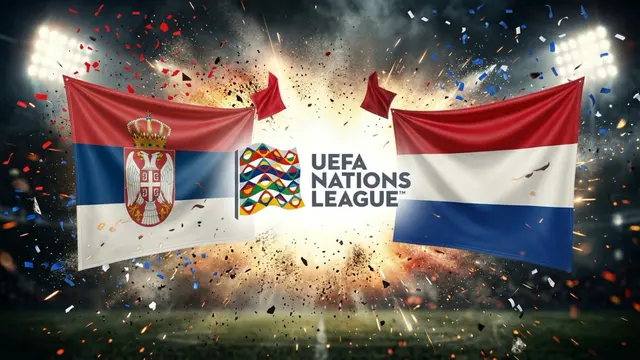 Ilustrasi Serbia Vs Belanda, UEFA Nations League