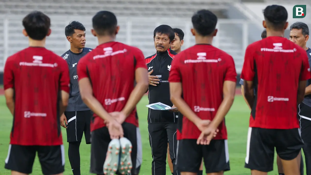 Foto: Timnas Indonesia U-22 Tancap Gas Gelar Latihan Perdana untuk SEA Games 2025