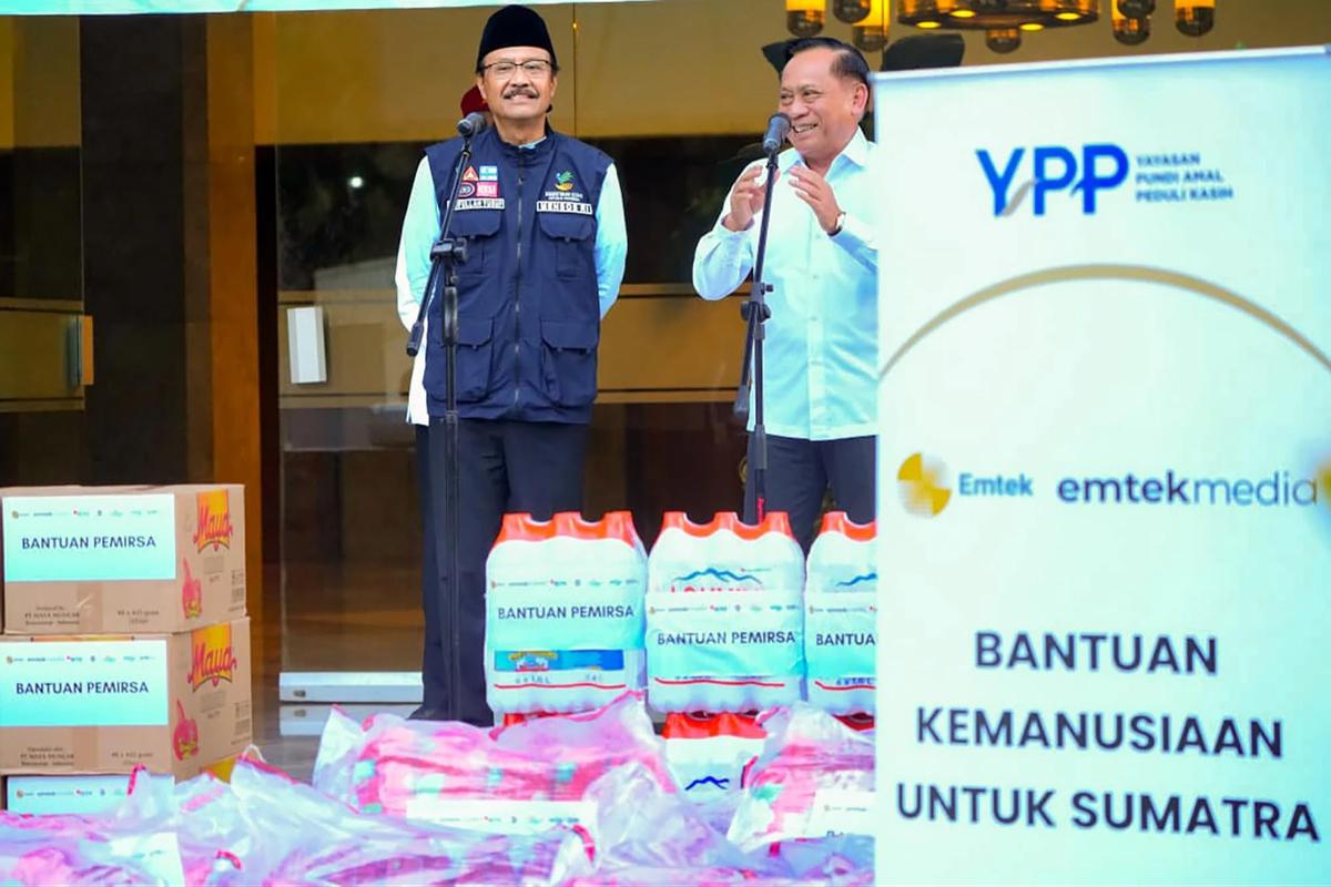 FOTO: Emtek Group Salurkan Bantuan Kemanusiaan untuk Wilayah Terdampak Bencana Sumatera