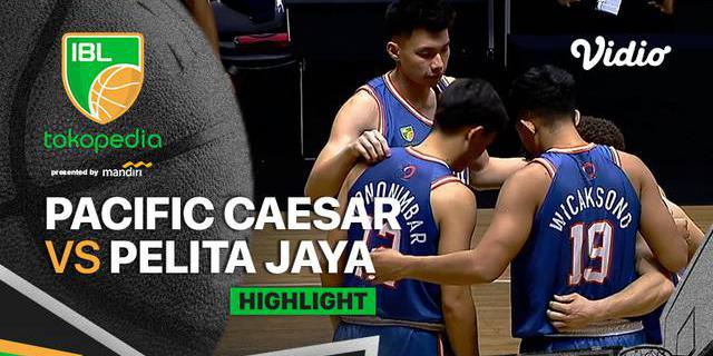 VIDEO: Highlights IBL 2022, Pelita Jaya Menang Besar atas Pacific Caesar 90-66
