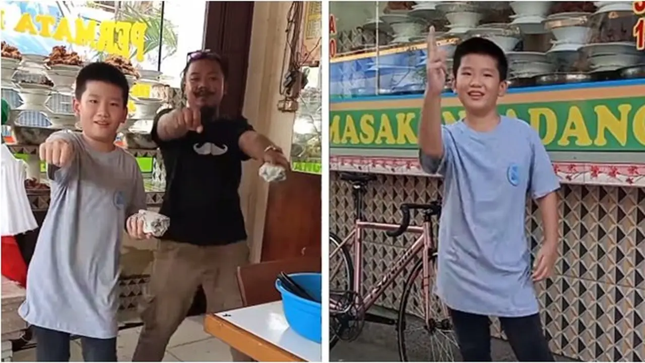 7 Potret Prince Bennedict yang Viral Karena Goyang Nasi Padang