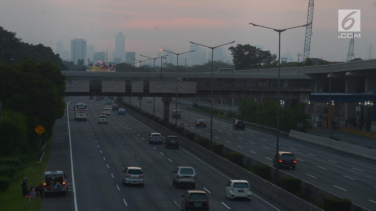 Tol Cikampek Diberlakukan contraflow