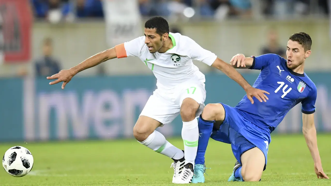 Italia, Arab Saudi, Laga Uji Coba