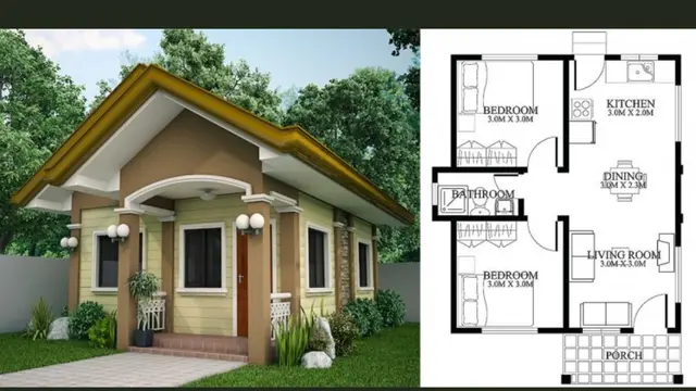 12 Desain Rumah Minimalis dengan 2 Kamar Paling Menarik, Kreatif, dan Cozy