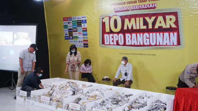 Konsumen Makin Loyal, Depo Bangunan Beri Apresiasi dengan Undian Berhadiah