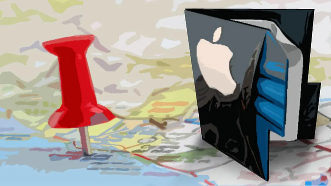 Ilustrasi Apple Map