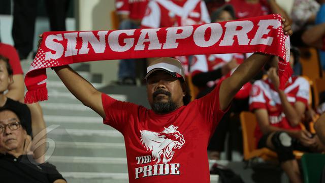 Warga Singapura Antusias Saksikan Laga Perdana Grup A