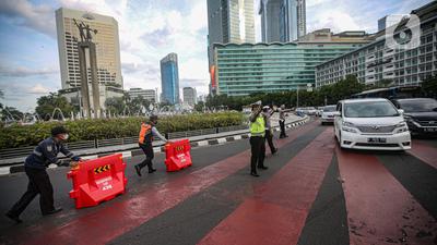 Rekayasa Lalu Lintas HUT RI di Jakarta, Cek Rute Alternatif Sekitar Monas–Sudirman