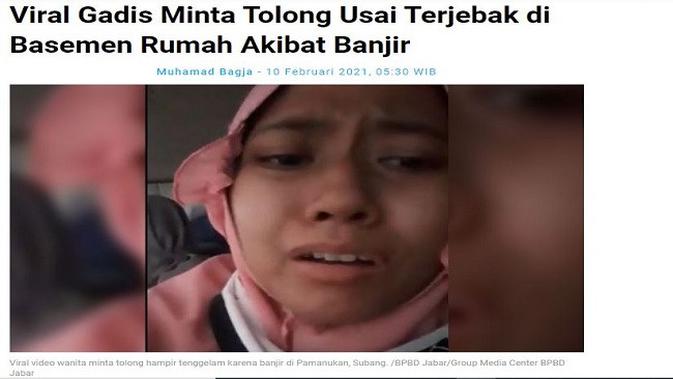 Gambar Tangkapan Layar Artikel dari Situs bekasi.pikiran-rakyat.com.