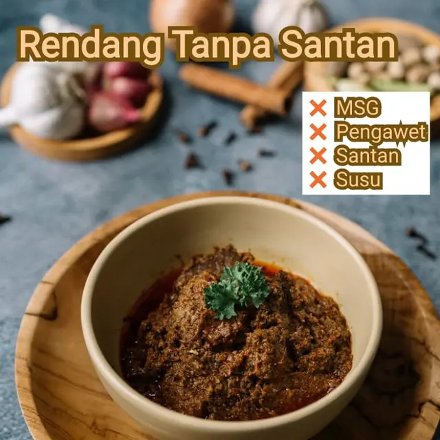 Rendang tanpa santan