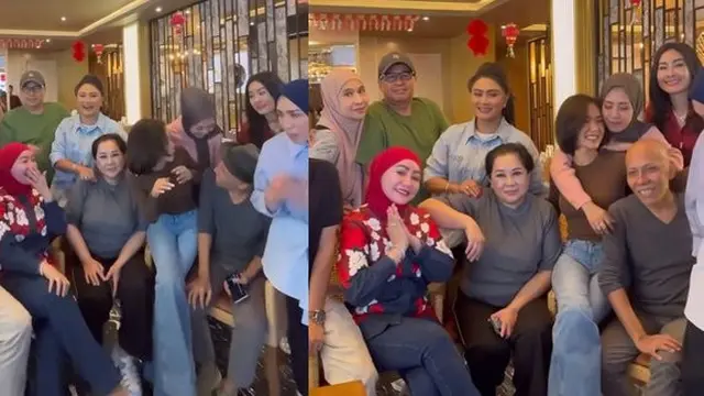 Arisan Geng Artis Yuni Shara di Awal Tahun. (instagram/yunishara36)