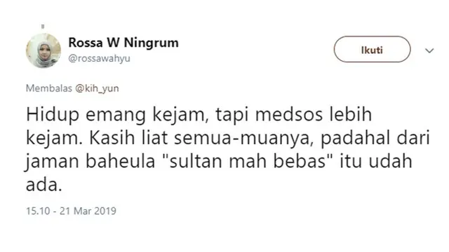 jeritan netizen