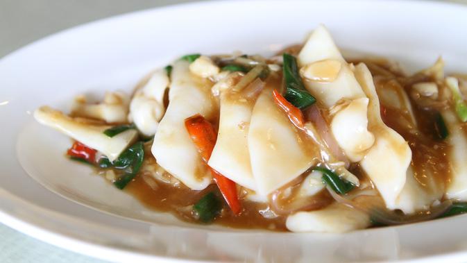 Resep masakan seafood: cumi saus telur asin  (sumber: Pixabay)