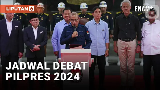 VIDEO: Jadwal Debat Capres-Cawapres Pilpres 2024 Diumumkan KPU