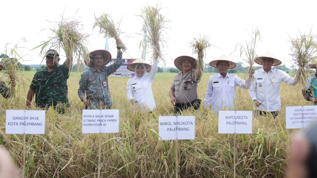 Kementan Canangkan Palembang Jadi Kota Lumbung Pangan Nasional