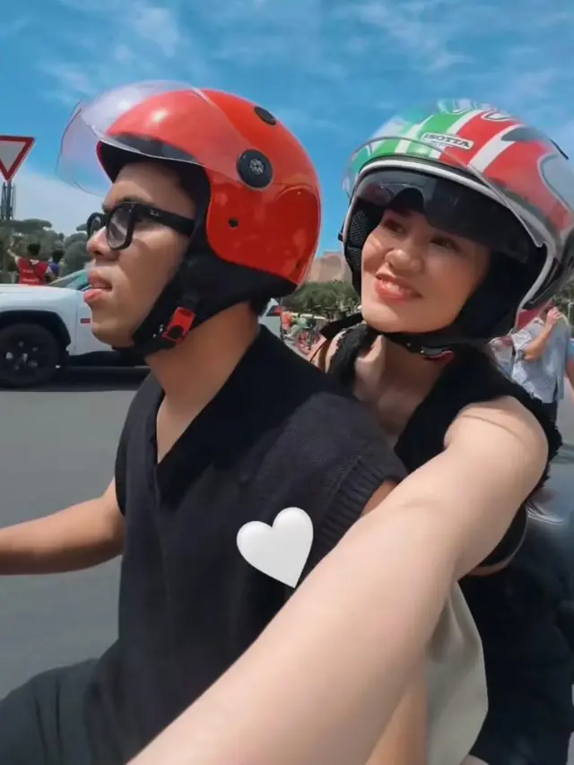 6 Gaya Serasi Pasutri Baru Thariq Halilintar dan Aaliyah Massaid Nikmati Honeymoon di Roma