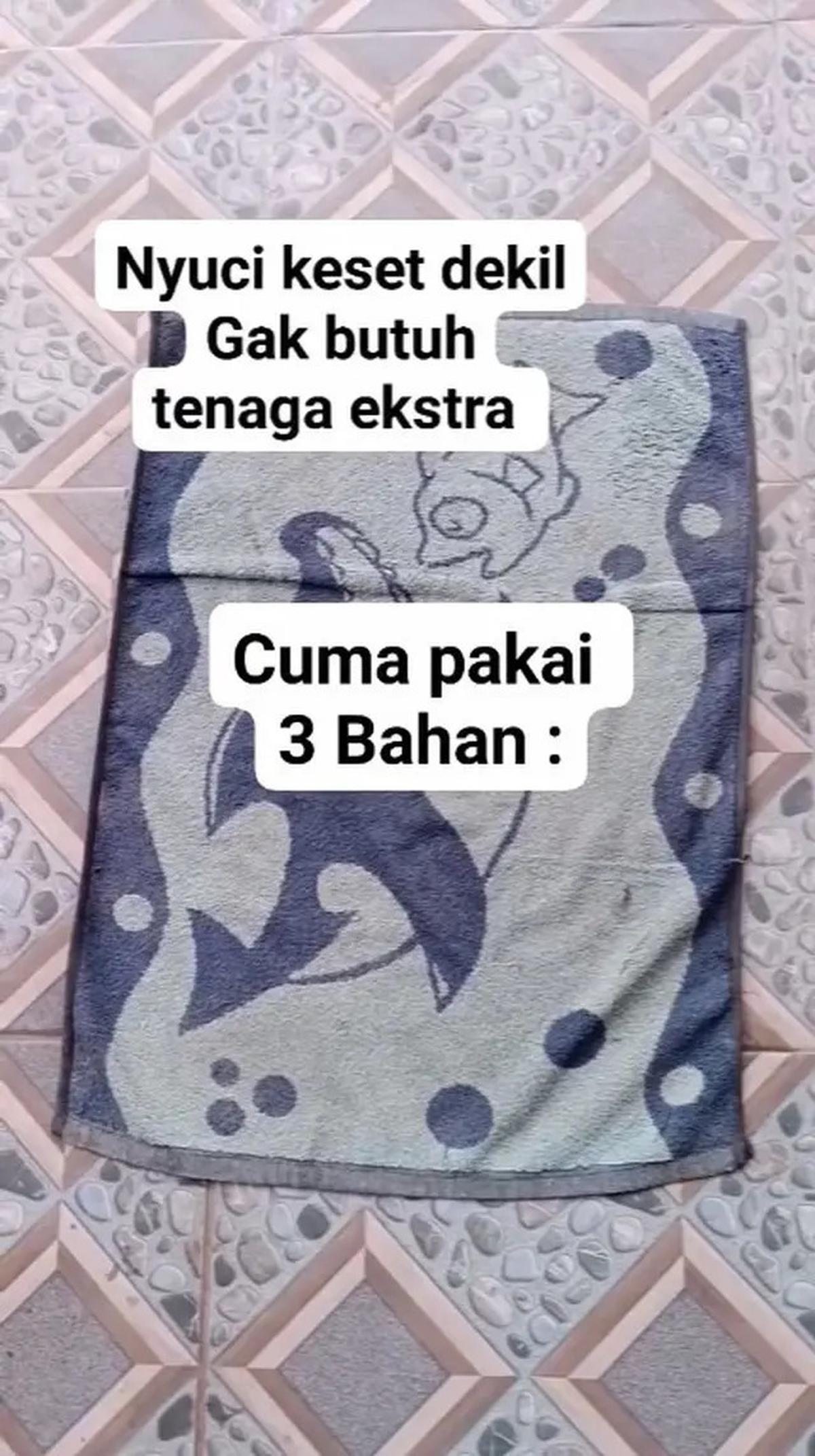 4 Trik Bersihkan Keset Hingga Bersih Tanpa Detergen, Hanya Pakai 2 Bahan Dapur